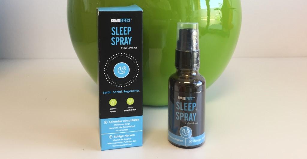 Sleep Spray mit Verpackung