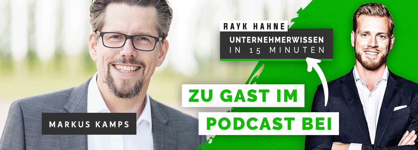 Teaser Podcast Rayk Hahne und Markus Kamps