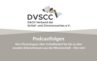 DVSCC e.V. Podcast - Von Chronotypen über Schlafbedarf