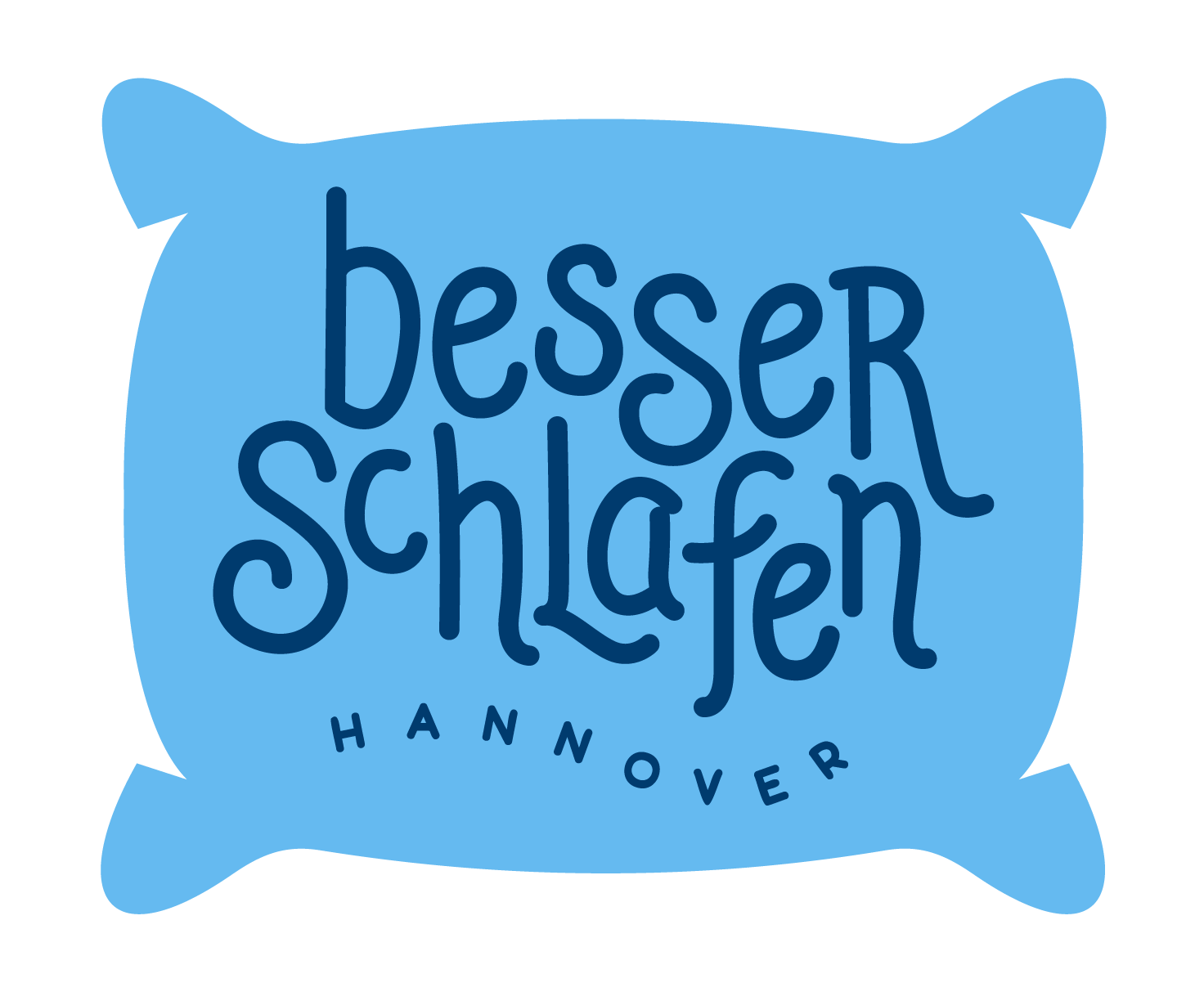 BSH Logo Kissen Blau RGB