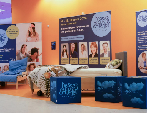 Schlafkampagne.de und DVSCC unterstützen die besser schlafen Messe