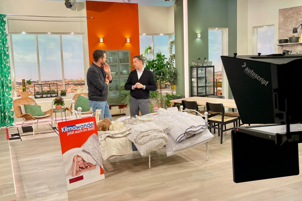 SAT.1 Frühstücksfernsehen über Winterbettdecken: Warum das richtige Füllmaterial deinen Schlaf verändert